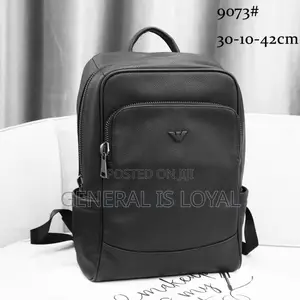 Leather Travel Backpack for Casual