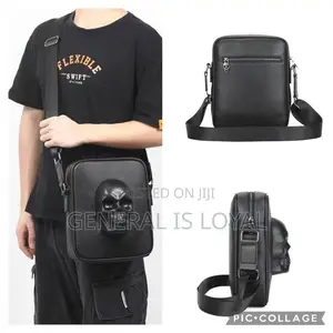 3d Bags Mens Skull Messenger Shoulder