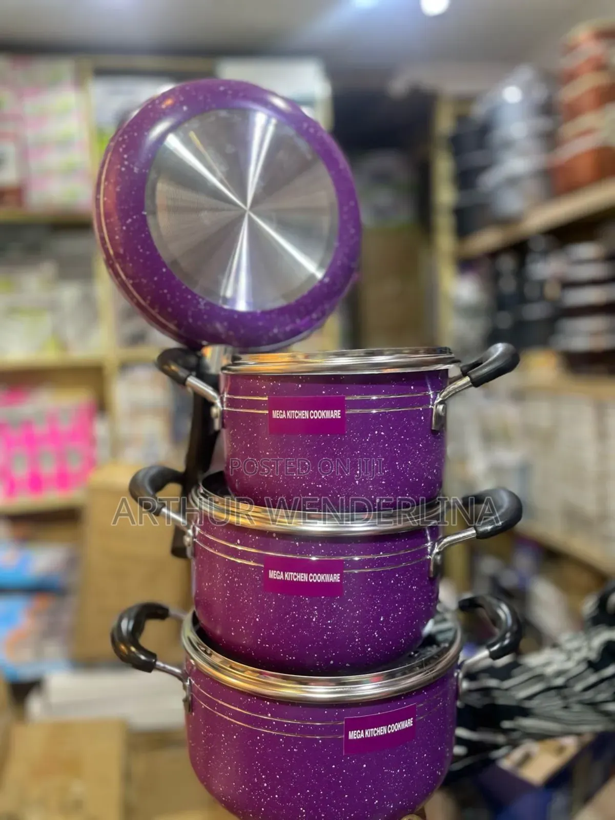 3 Set With Fry Pan Cooking Utensils