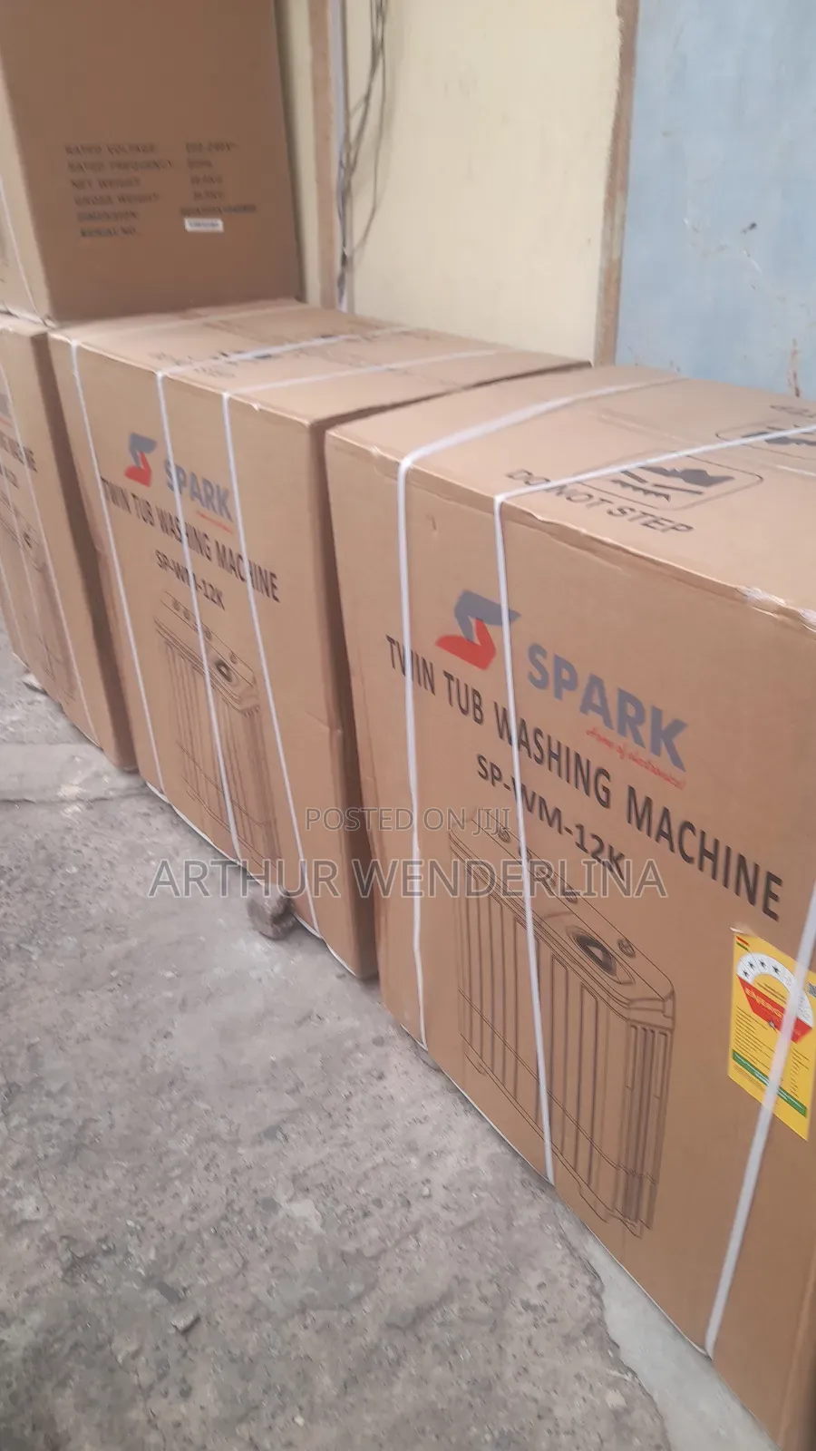 Spark Twin Tub 12kg Washing Machine