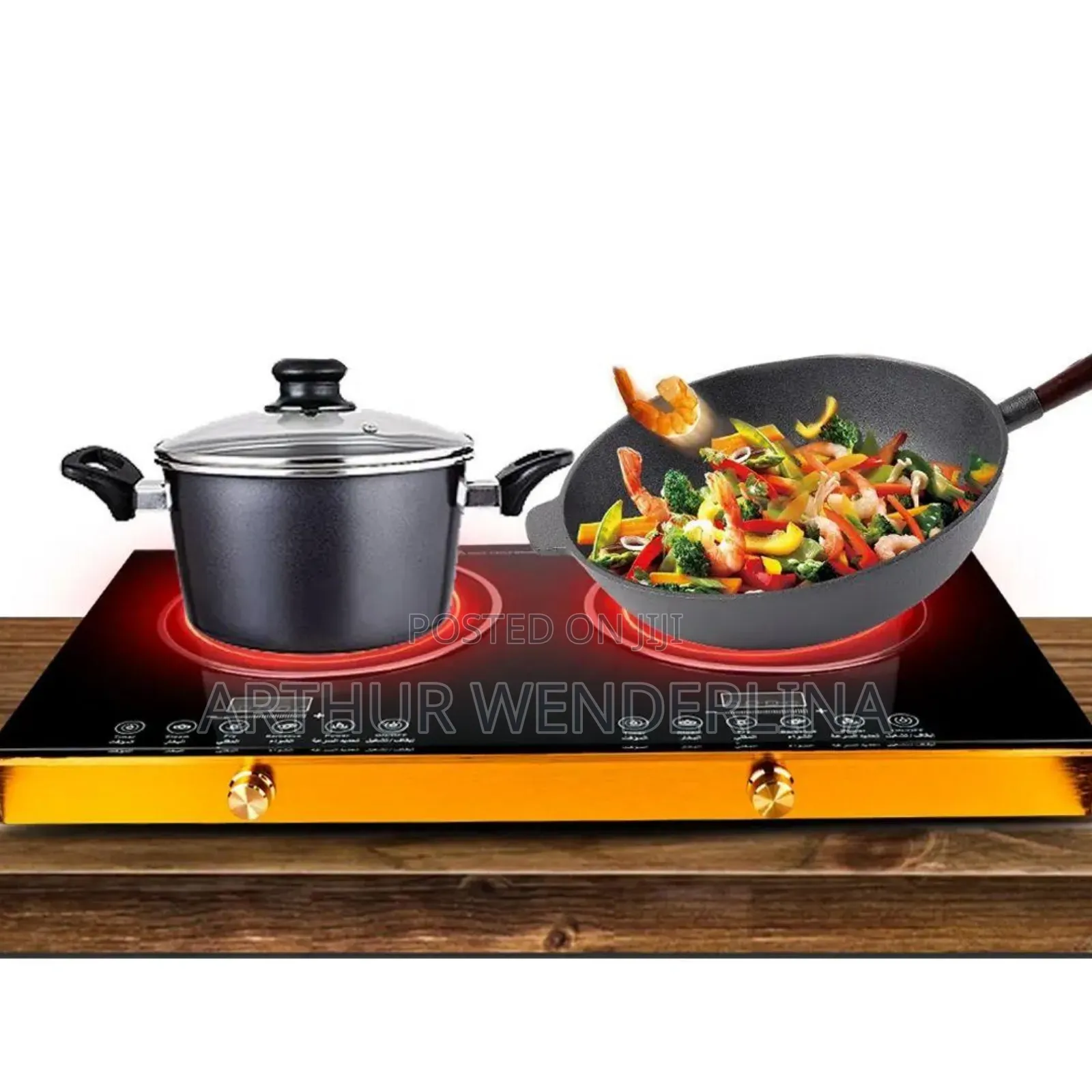 Wangchef 3500watt Touch Screen Electric Stove
