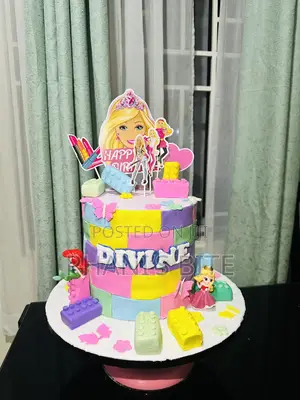 Fondant Size 8 Three Layers Very Colorful