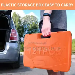 121 PCS Hand Tool Set (Orange Box)