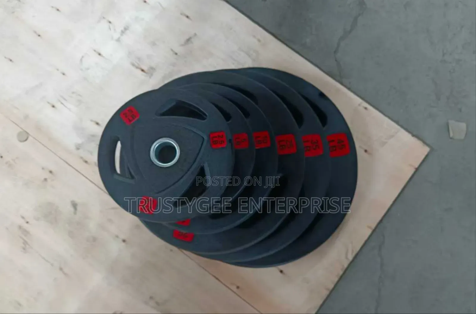 Iron Cast Barbells (100kg)