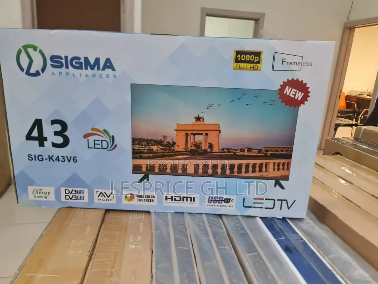 Sigma 43" Digital Satellite Tv - Picture Sound Magic