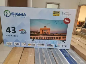 Sigma 43" Digital Satellite Tv - Picture Sound Magic