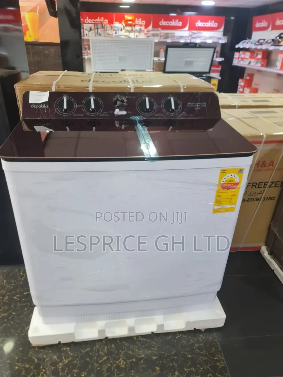 Decakila 15kg Twin Tub Washer - Less Struggle