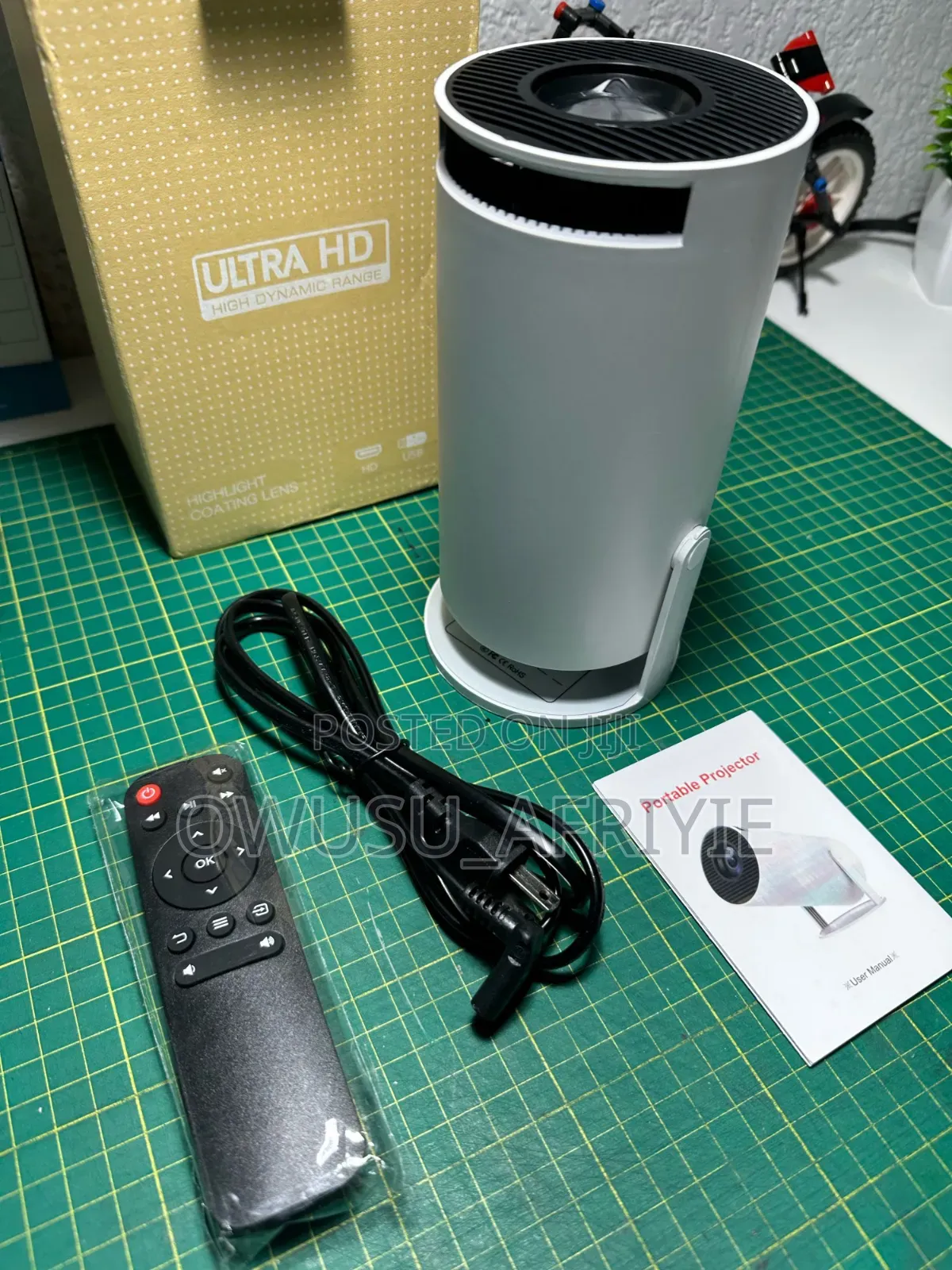 Hy300 Pro Full Hd Home Theatre Smart Android Projector (Promo Price)