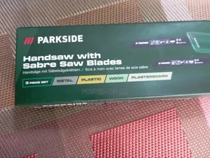Parkside Handsaw With Sabre Saw Blades