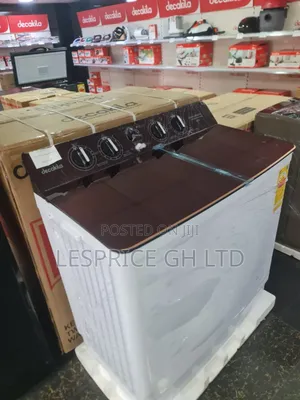 Decakila 15kg Washer - Quick Clothes Dry!