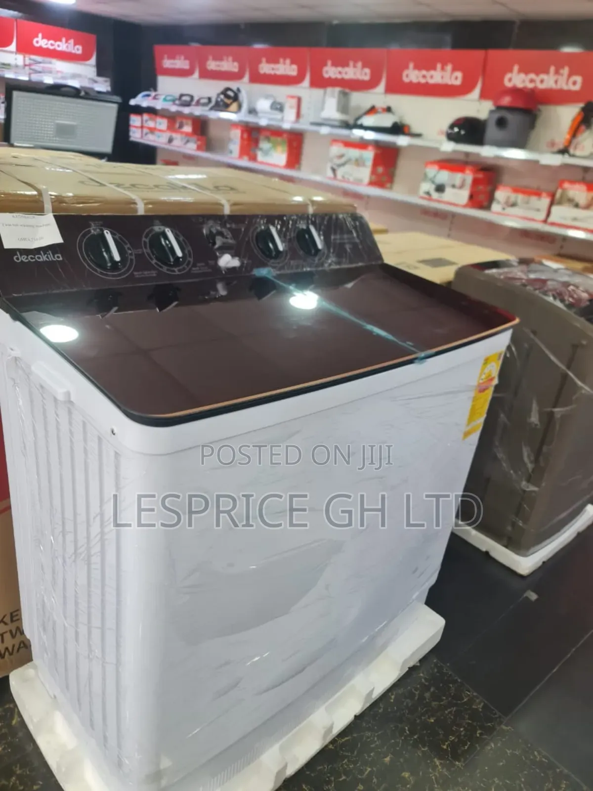 Decakila 15kg Twin Tub Washer - Purchase Today!