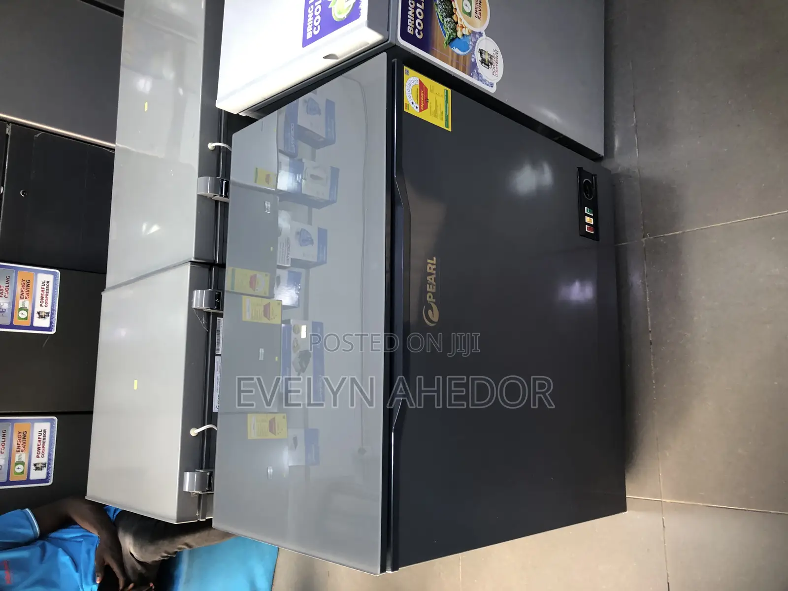Fast Cooling Pearl Chest Freezer 188 Liters Available as See