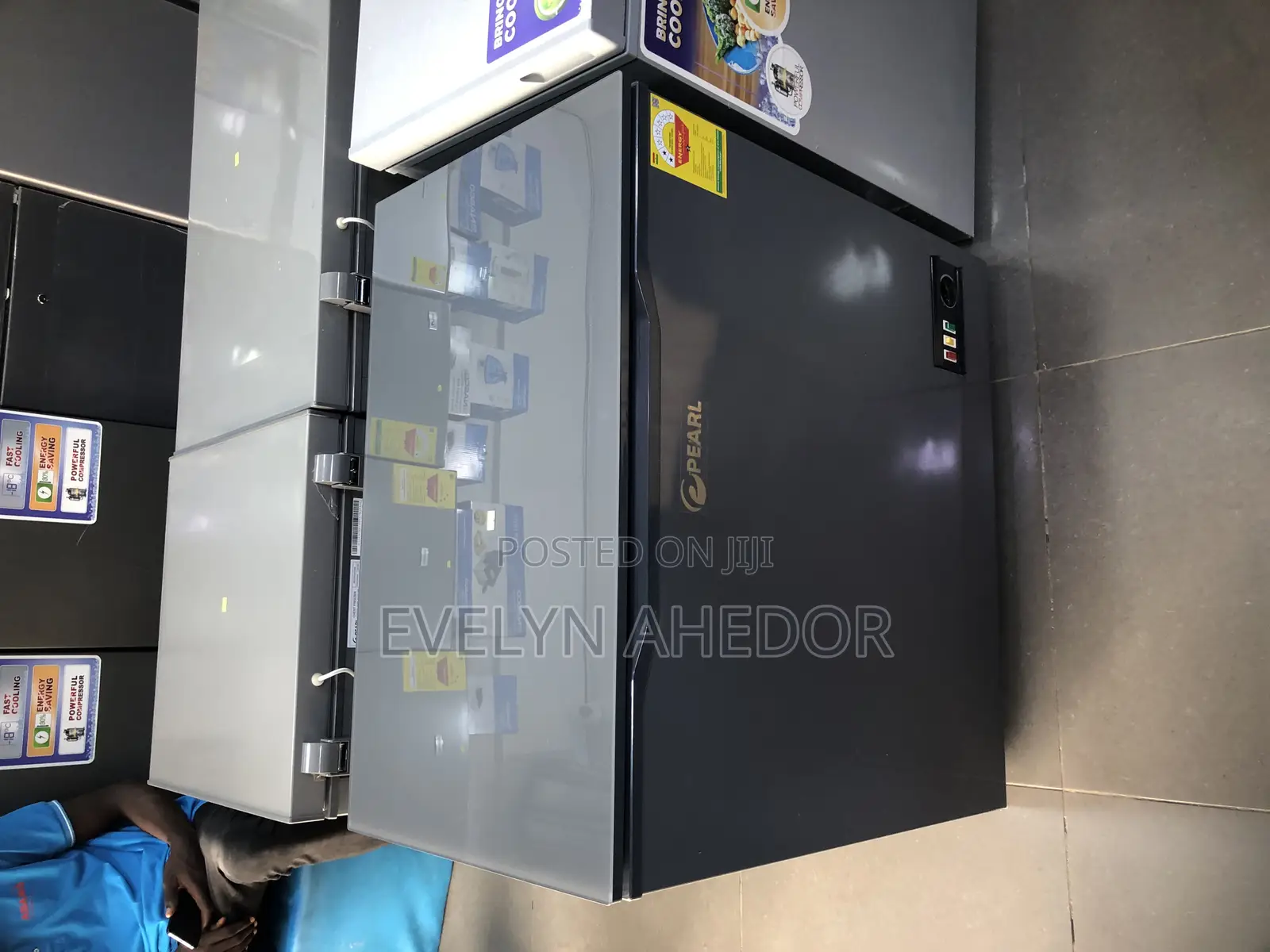 Fast Cooling Pearl Chest Freezer 188 Liters Available as See