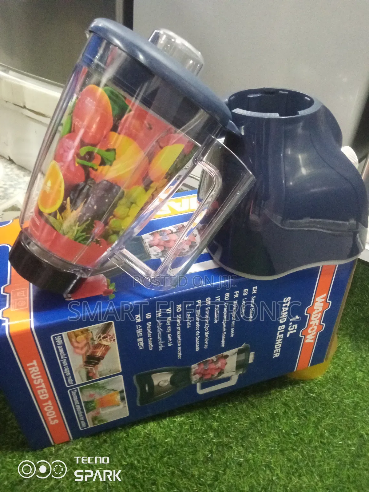 Powerful 500w 1.5 Stand Blender