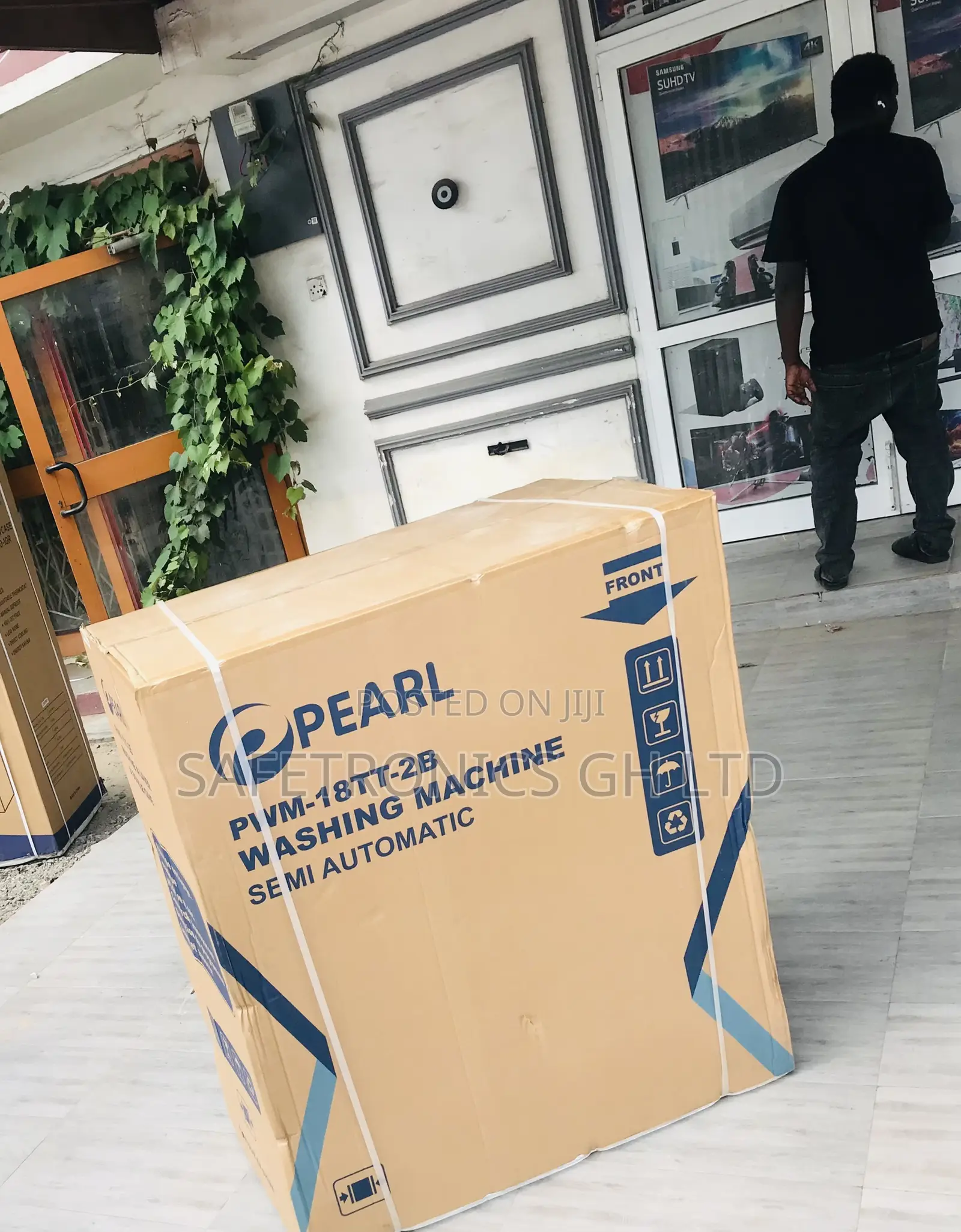 Fresh Clean 18kg Topload Semiauto Washingmachine Pearl