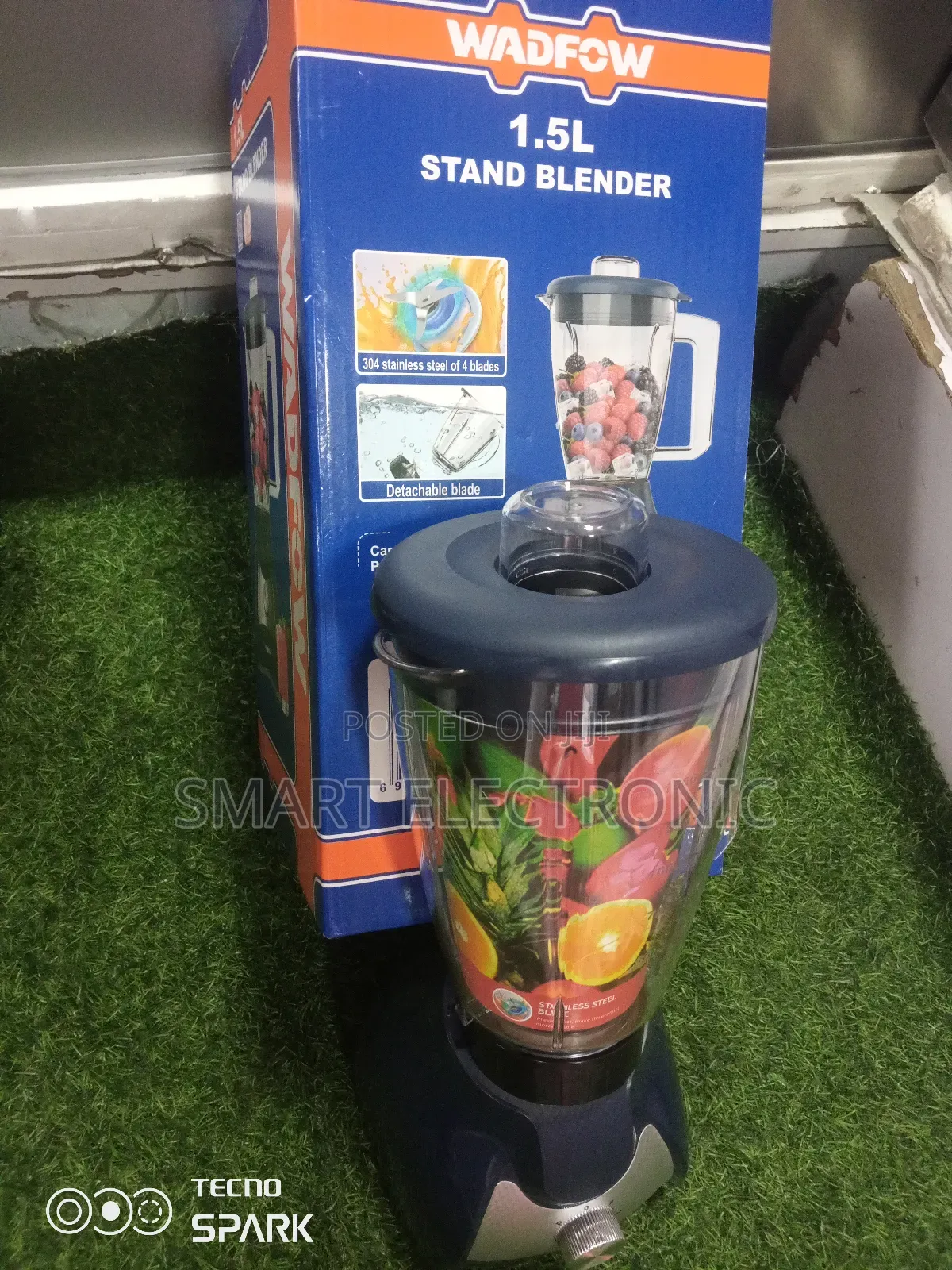 Unbreakable Wadfow Stand Blender Wadfow 1.5l Stand Blender