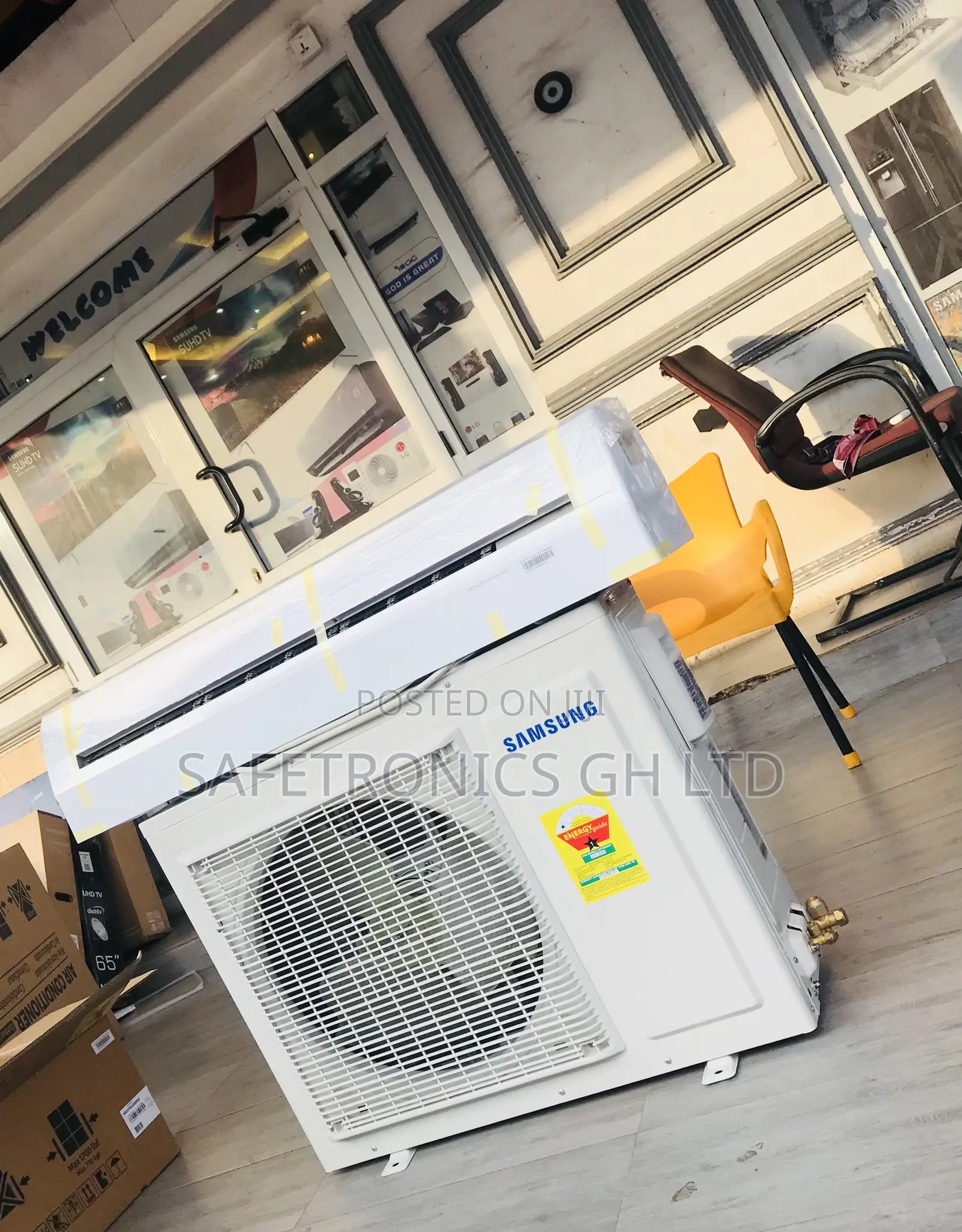Correct Fast R410a  Split Samsung 1.5 Horsepower White Ac