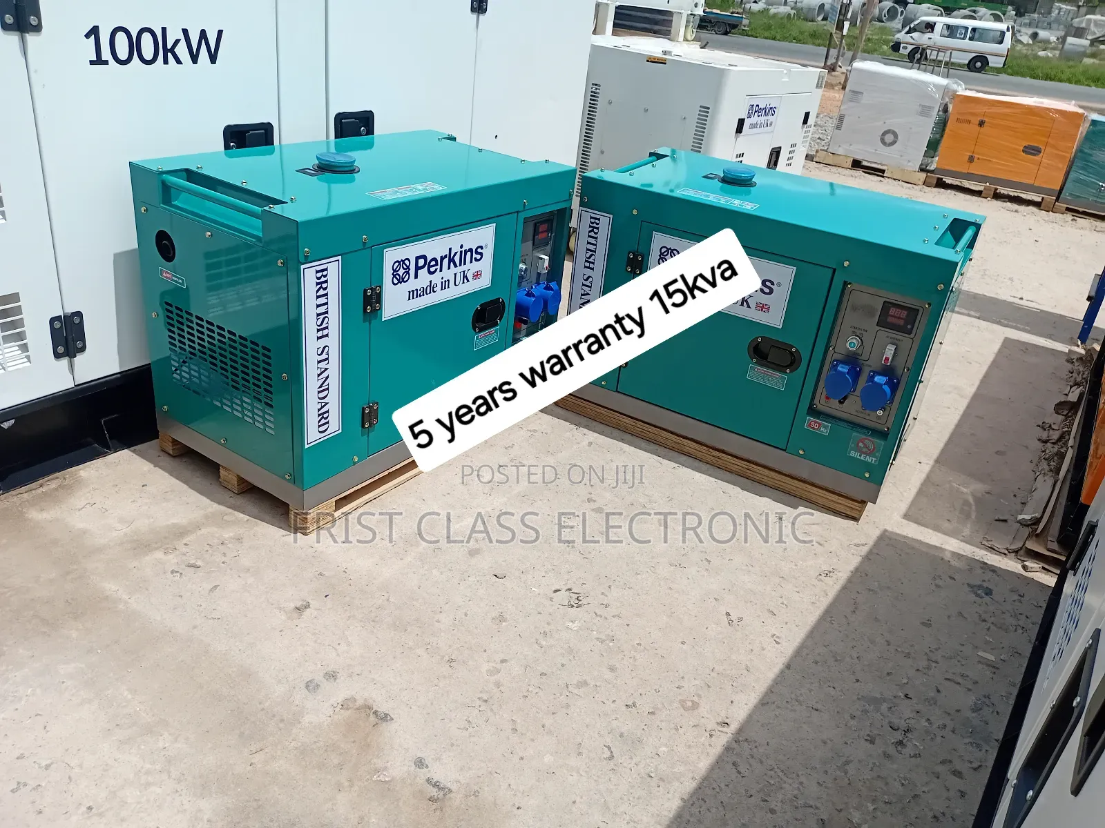 15kva Authentic Quality Perkins Diesel Generator