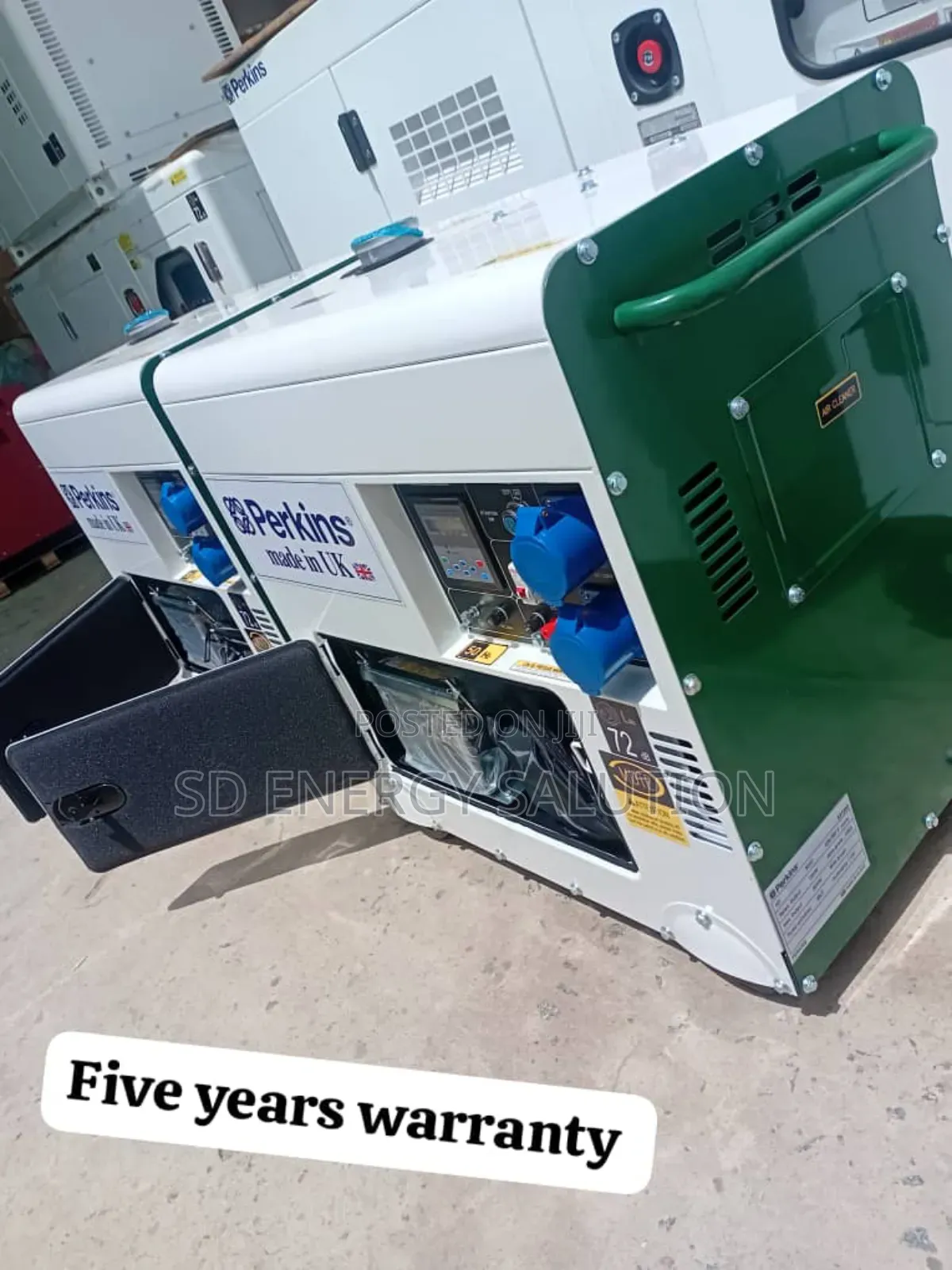 Techpro 15kva 16500watt Diesel Perkins Generator