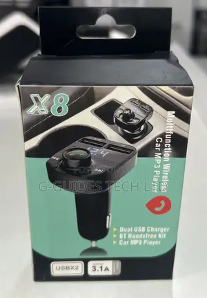 Car Mp3 Player X8 Wireless Car Bluetooth Adapter X8
