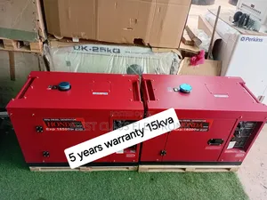 Hybrid Power Supply 15kva Silent Diesel Genset