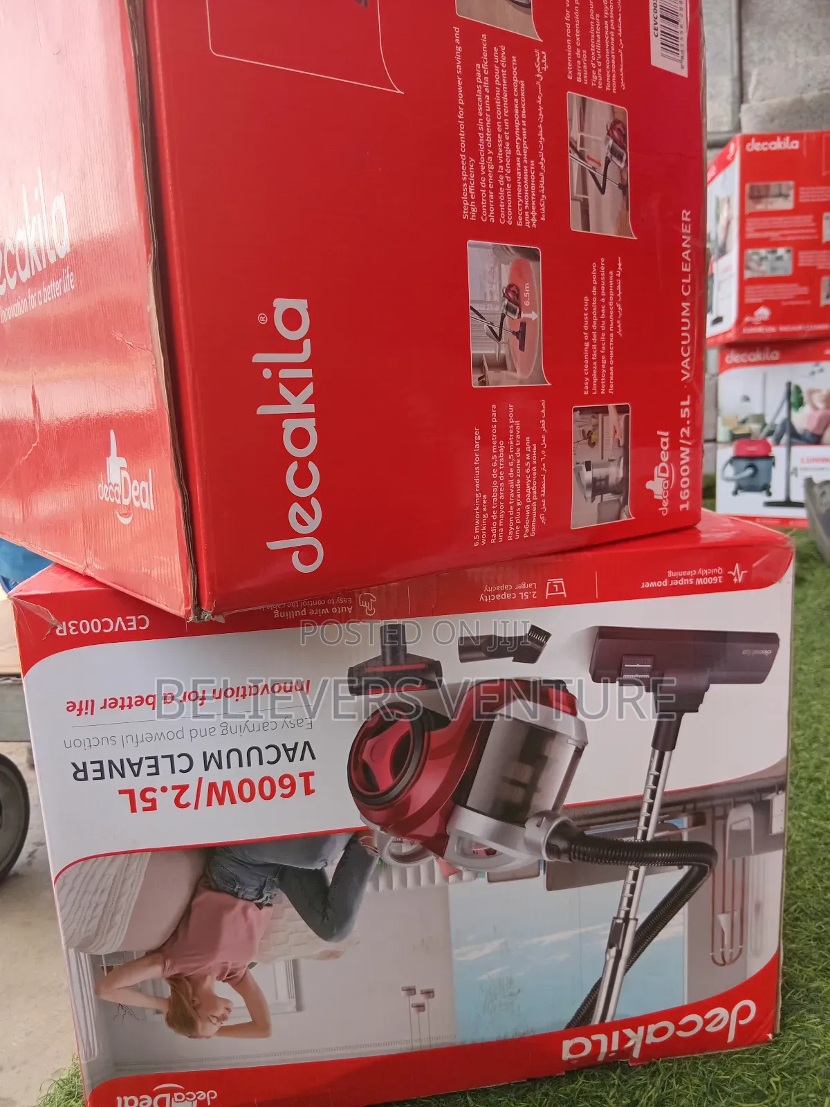 Spotless Cleaning Machine Vacuum Cleaner 1600w Decakila 2.5l