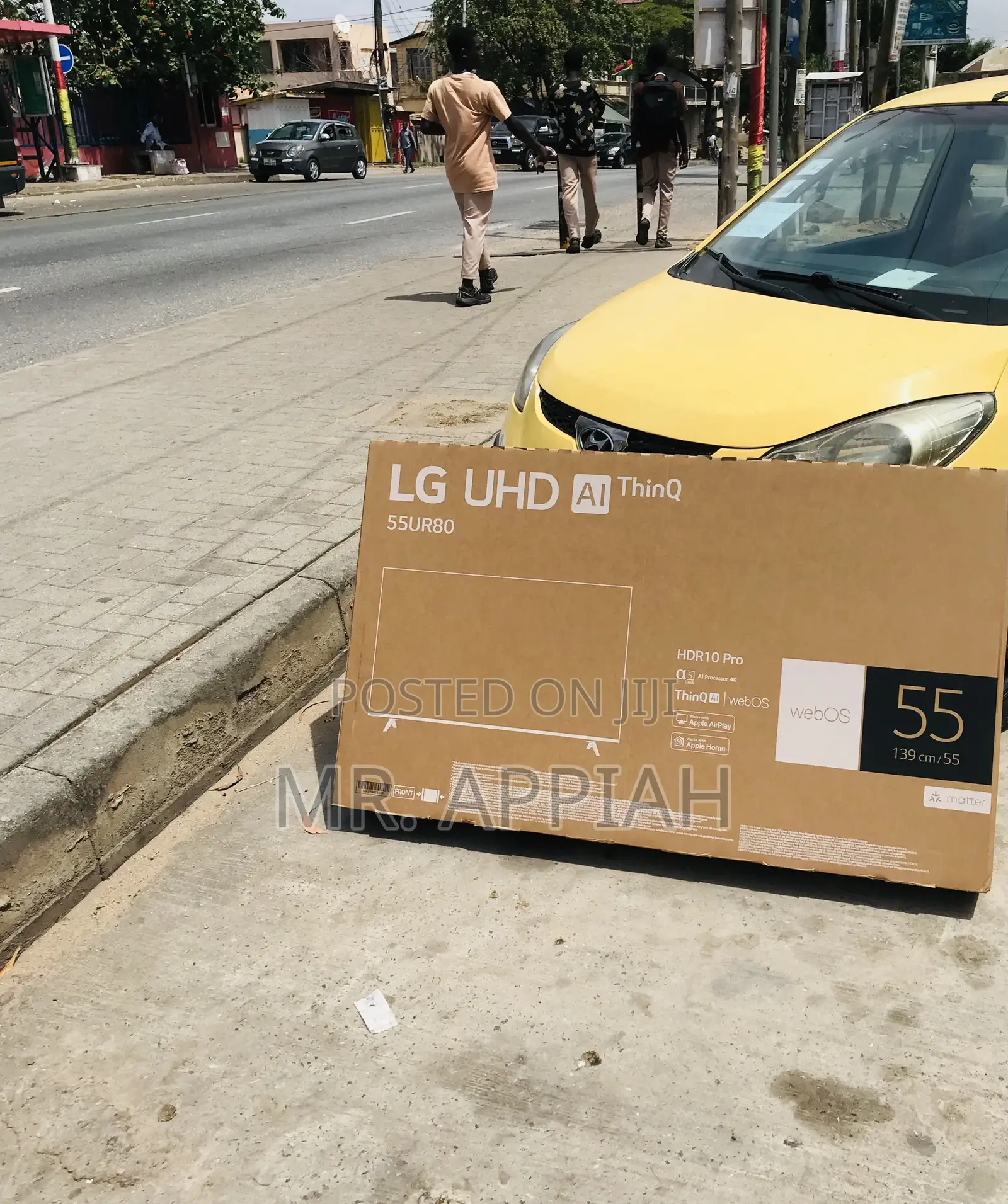 Beautiful Made Lg 55ur8006 55” Smart Screen Television.