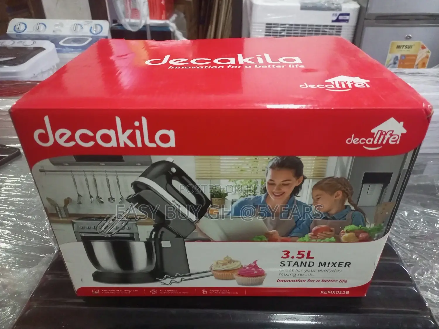 Hygienic Decakila 3.5l Stand Mixer Energetic Machine