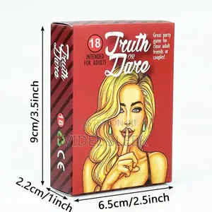 Truth or Dare Card Game for Friends