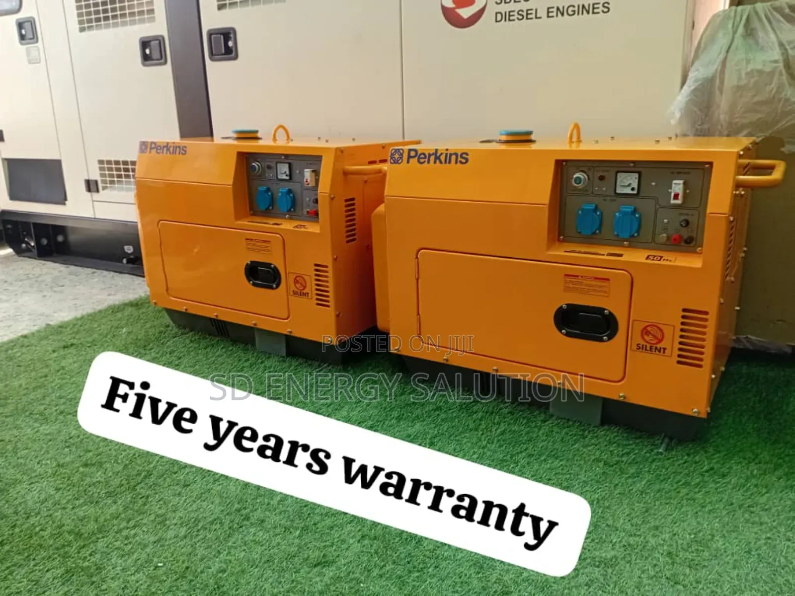 Adaptable 10kva 13000watt Diesel Perkins Generator