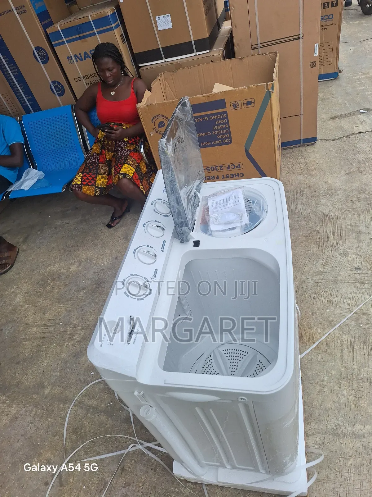 7 Kg Twin Tap Nasco Semi Automatic Washing Machine