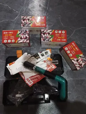 Nail Gun With 800 Nails and Accessories