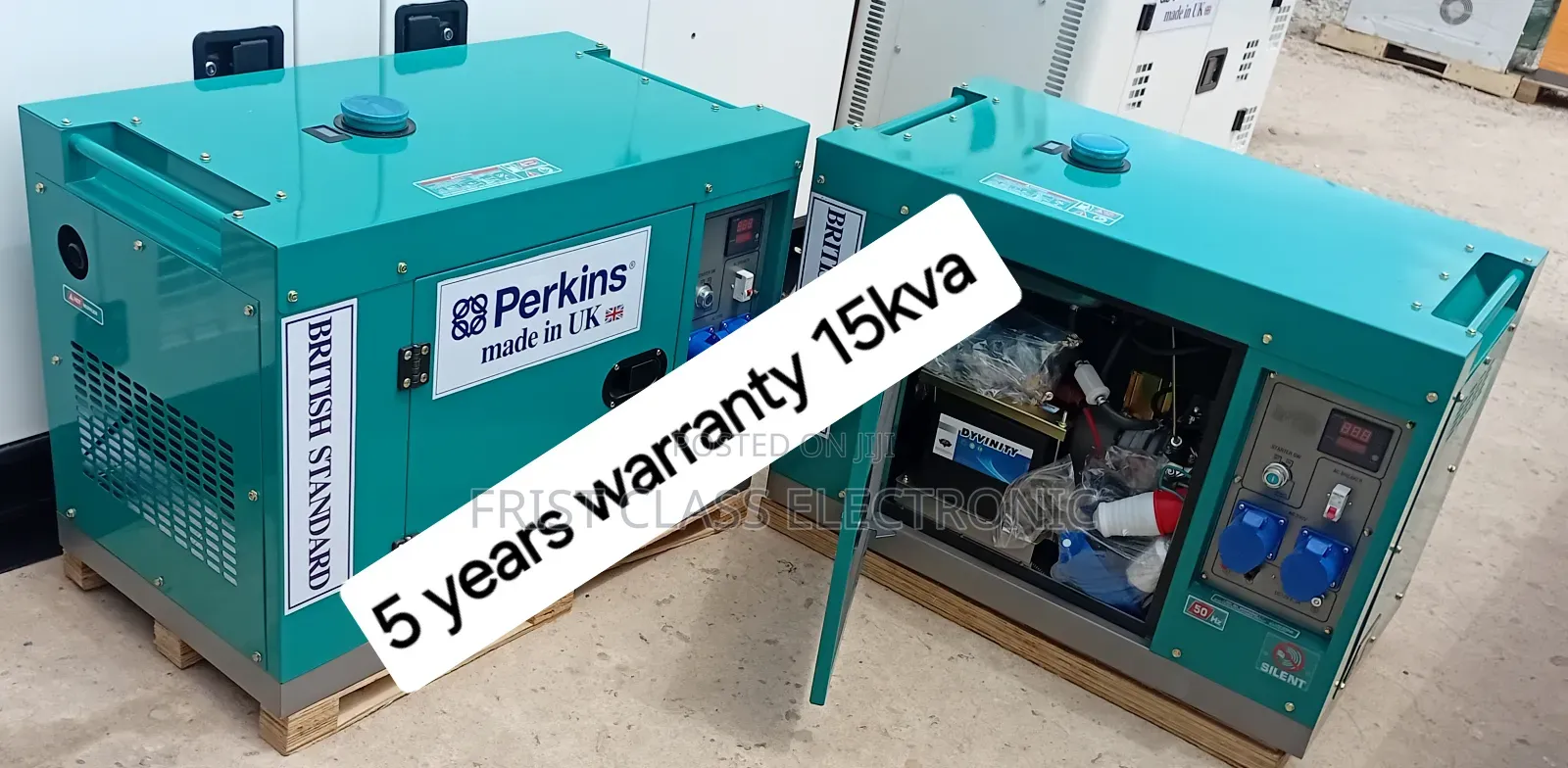 High Capacity 15kva Silent Diesel Genset for Home Use