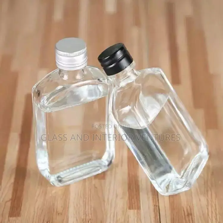Juice Glass Bottles, Jars and Tin 500ml, 350ml 250ml