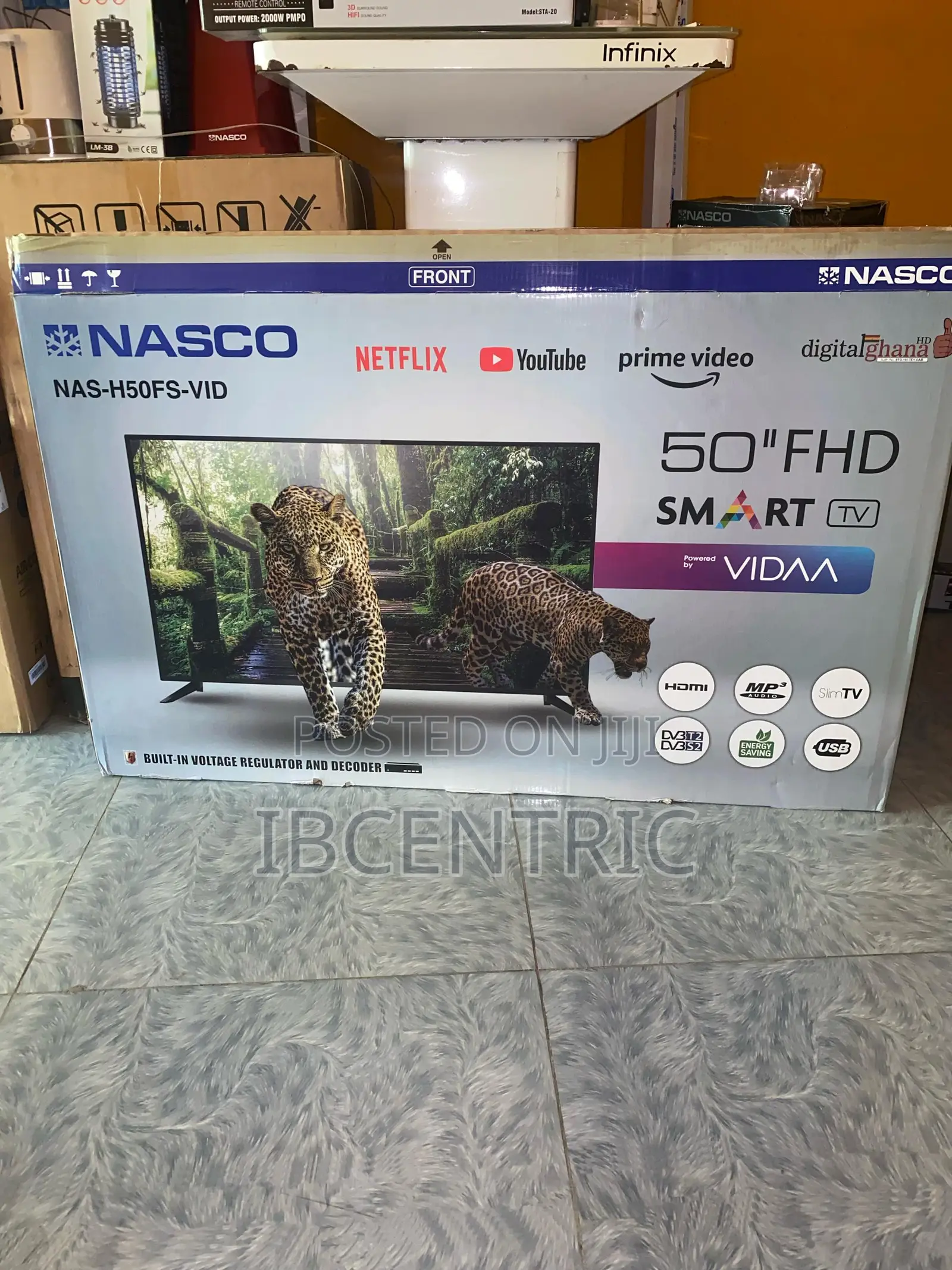 Nasco 50 Inch Smart Tv