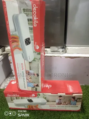 Strong Vacuum Cleaner Decakila 60kpa Vacuum Sealer Machine
