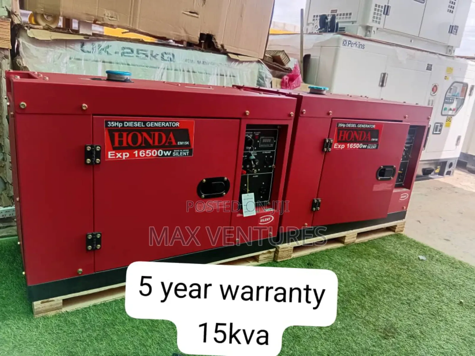 Low Emission 15kva Honda Diesel Genset 15kva Easy Start