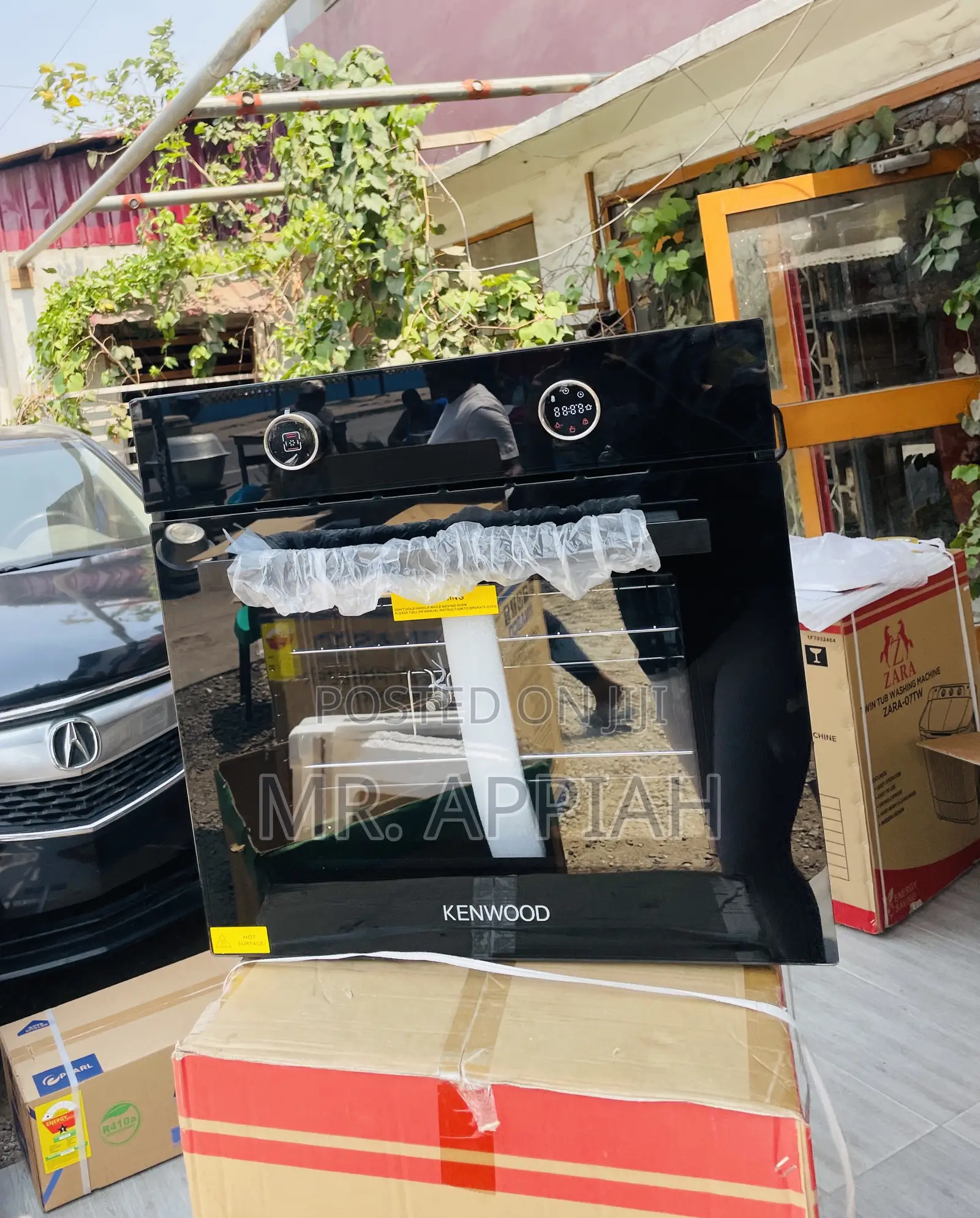 Check Out Kenwood 60cm in Built Oven(Gray) 