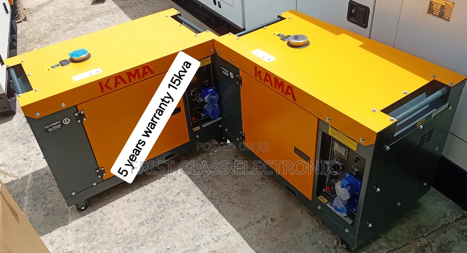 Electricity Producer 15kva Silent Diesel Genset