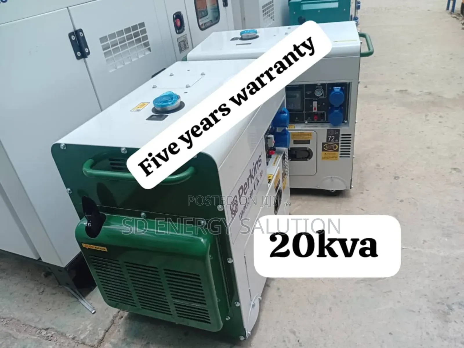 High Quality 15kva 16500watt Diesel Perkins Generator