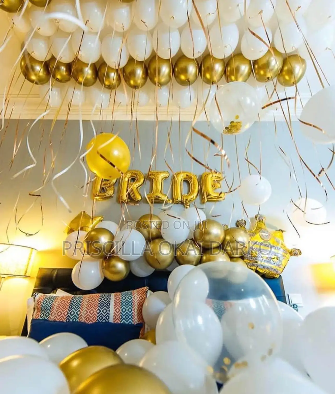 Balloon Room Decorations Birthday and Bridal Room