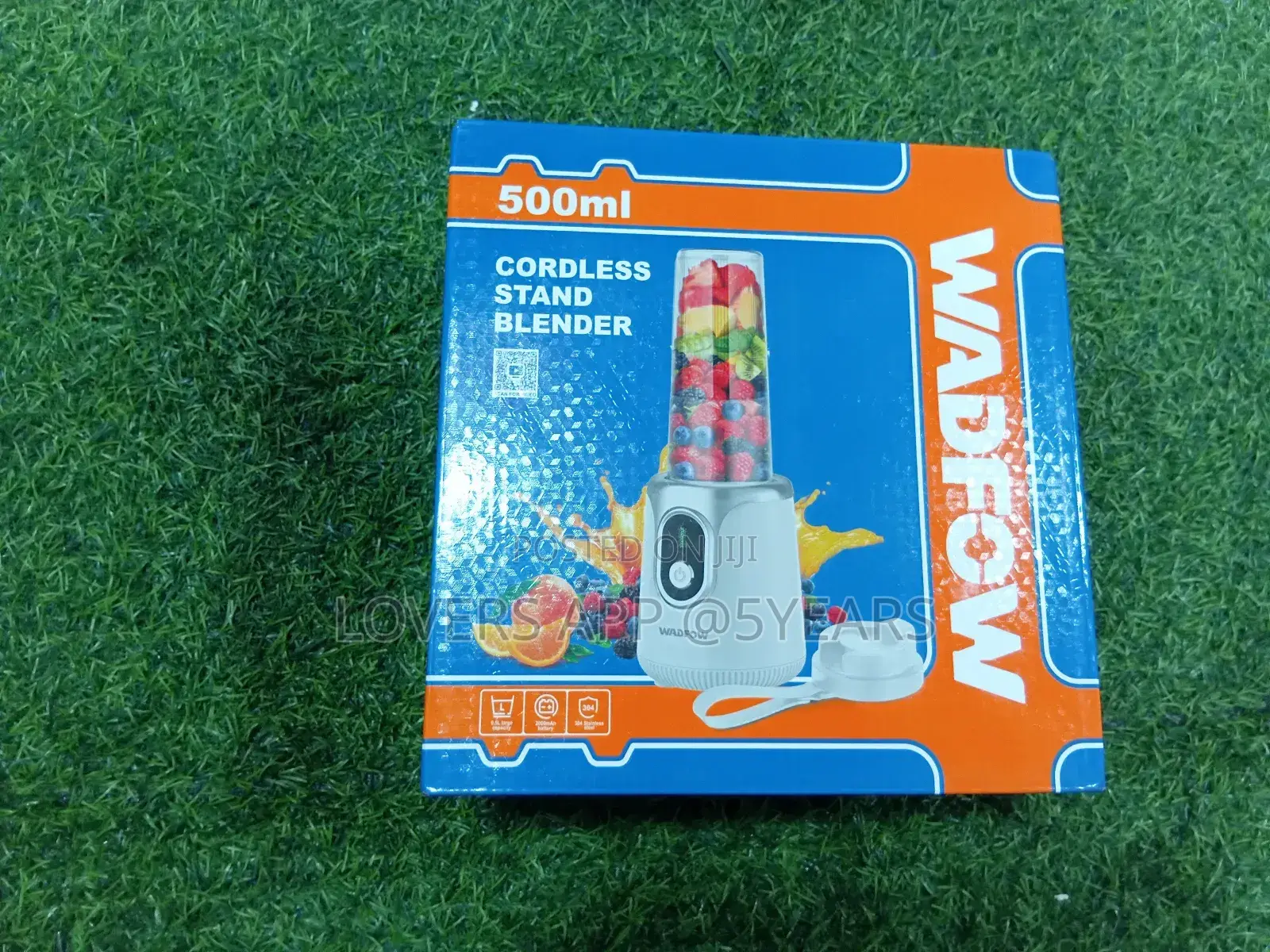 High Performing Wadfow Cordless Stand Blender 500ml