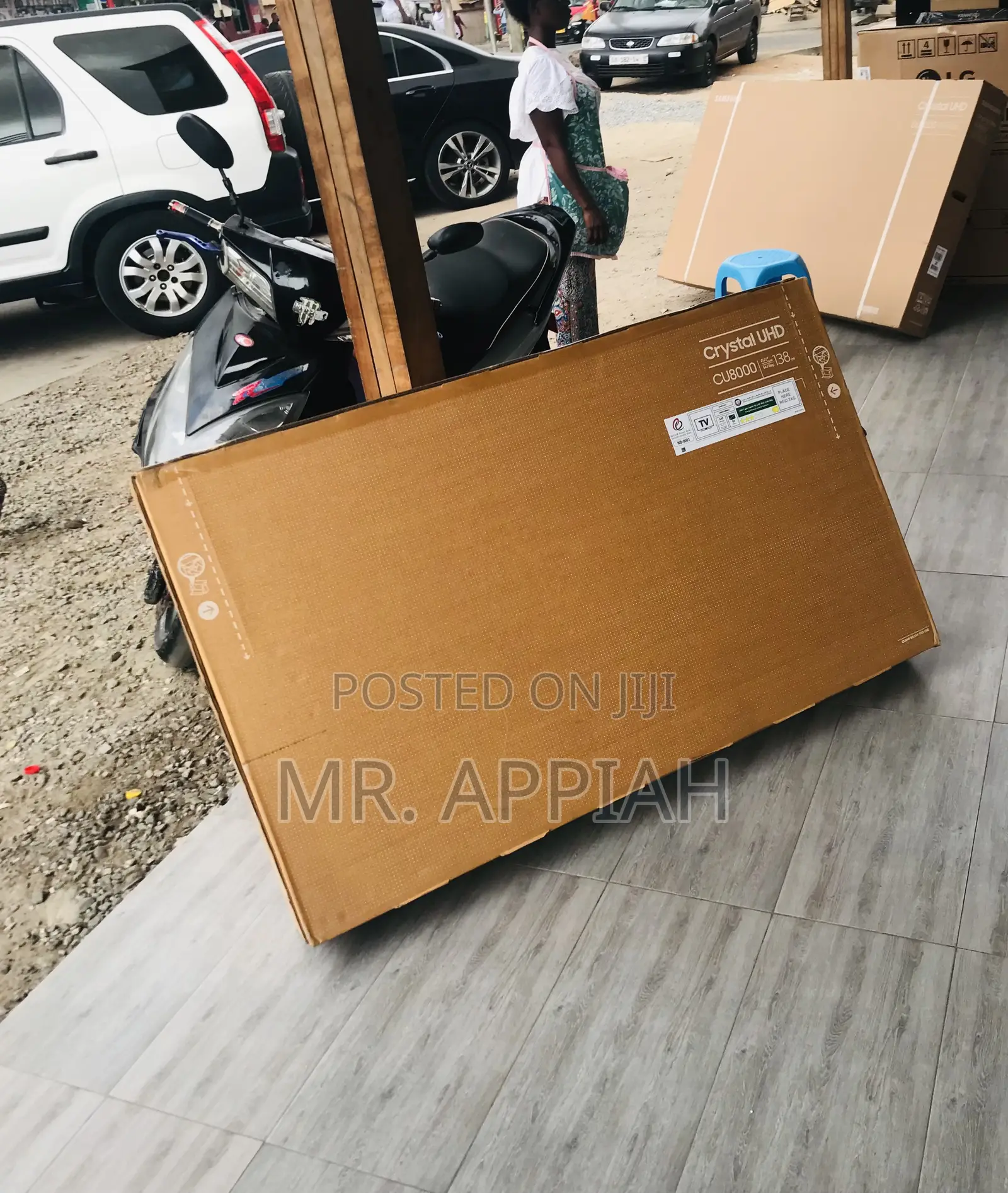 Beautiful Made Samsung 55du8000 55” Crystal Smart Screen Tv