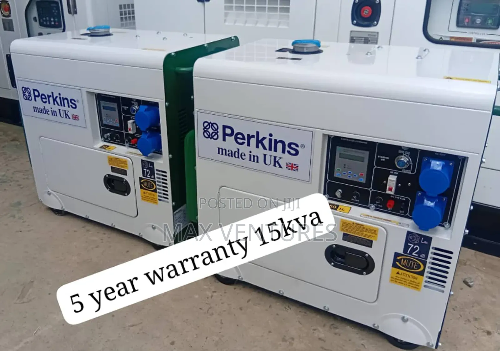 Precision Engineered Perkins Uk 15kva Perkins Diesel Genset