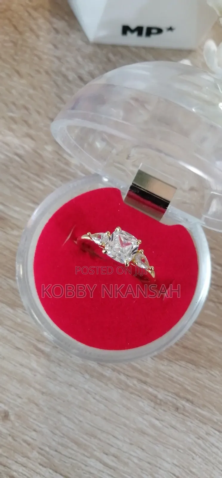 Gold and Silver Plated Promise and Engagement Rings