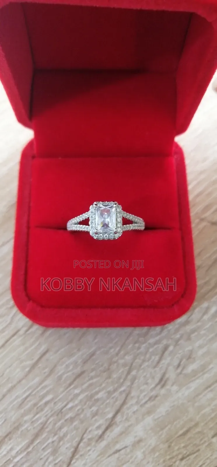 Gold and Silver Plated Promise and Engagement Rings