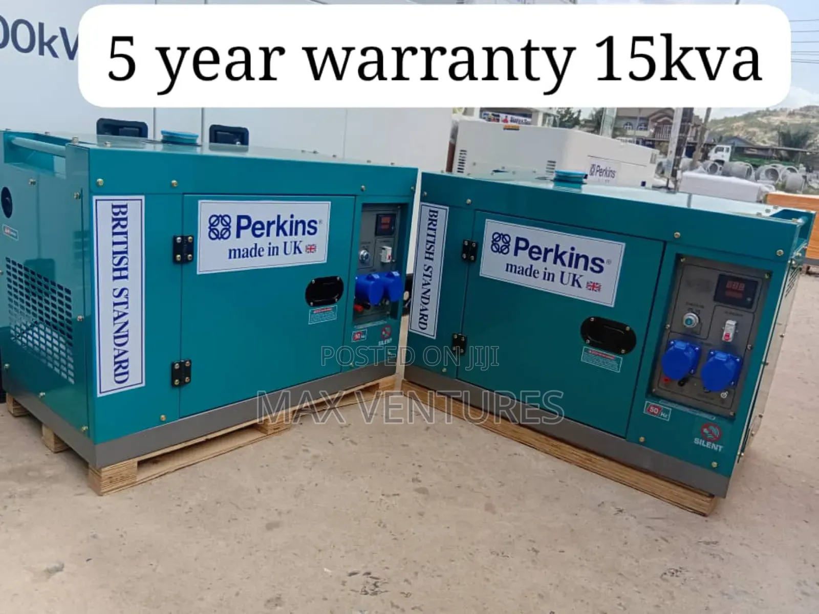 Eco-Friendly Diesel Perkins Generator 10kva 13000watts Gen