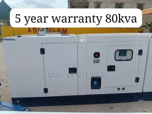 Eco-Friendly Diesel Perkins Generator 80kva 70000watts Gen