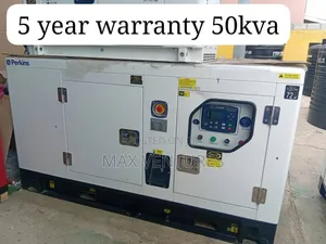 Eco-Friendly Diesel Perkins Generator 50kva 45000watts Gen