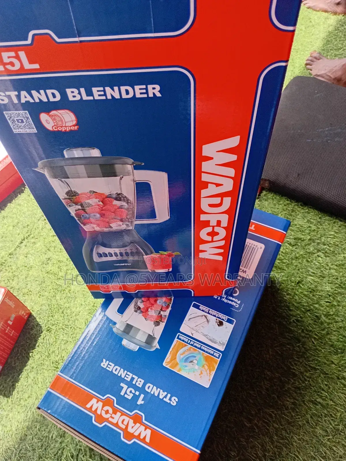 Simply Awesome Wadfow Stand Blender Stainless Steel